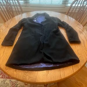 LAST CaLL Mycra Pac Life Reversible Designer Jacket Women’s S/M Purple Black